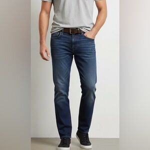 J. Crew 770 blue washed out slightly distressed jeans, good condition, W34